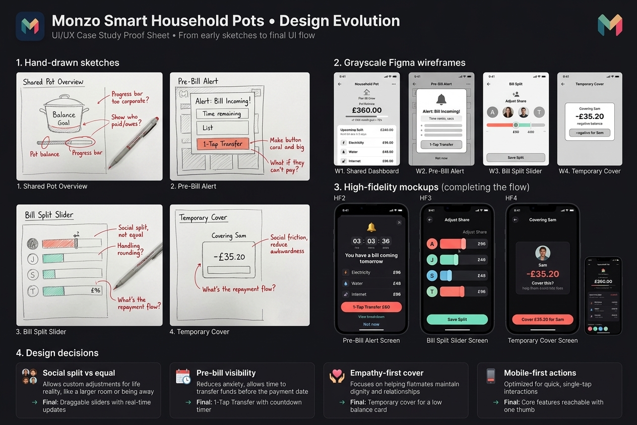 Monzo Design Evolution